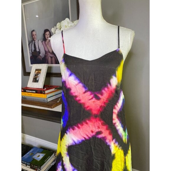 Busayo Collective Tie Dye Midi Multicolor Women's Size Small - Picture 6 of 14